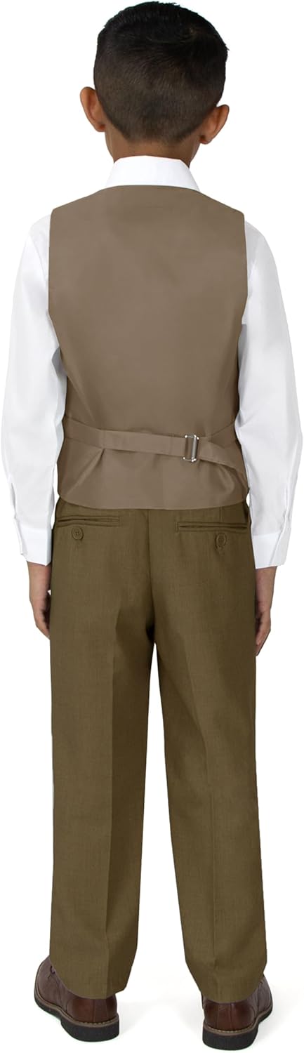 Spring Notion Big Boys' Vest and Pants 2-Piece Set