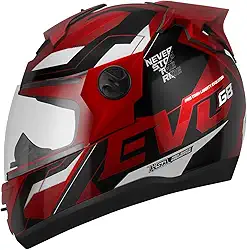 CAPACETE FECHADO PRO TORK EVOLUTION 788 G8 EVO BRILHANTE VERMELHO TAM. 58
