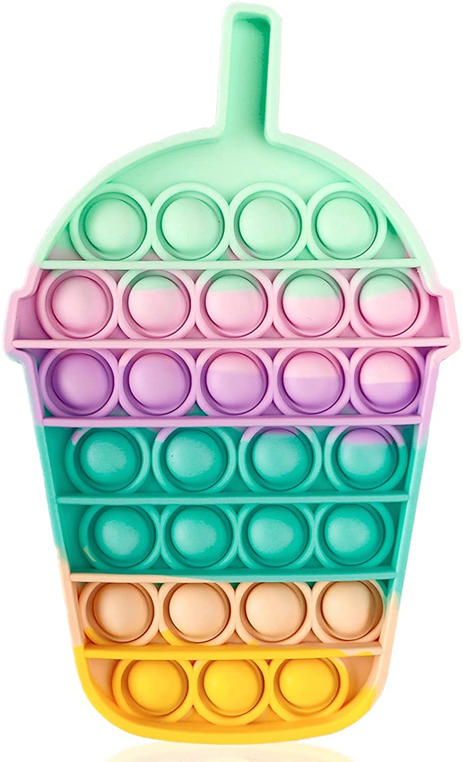 FunBlast Pop It Fidget Toy, Autism Special Needs Silicone Stress Reliever, Squeeze Sensory Toy (Tumbler) (B09B23RTNS) Amazon Price History, Amazon Price Tracker