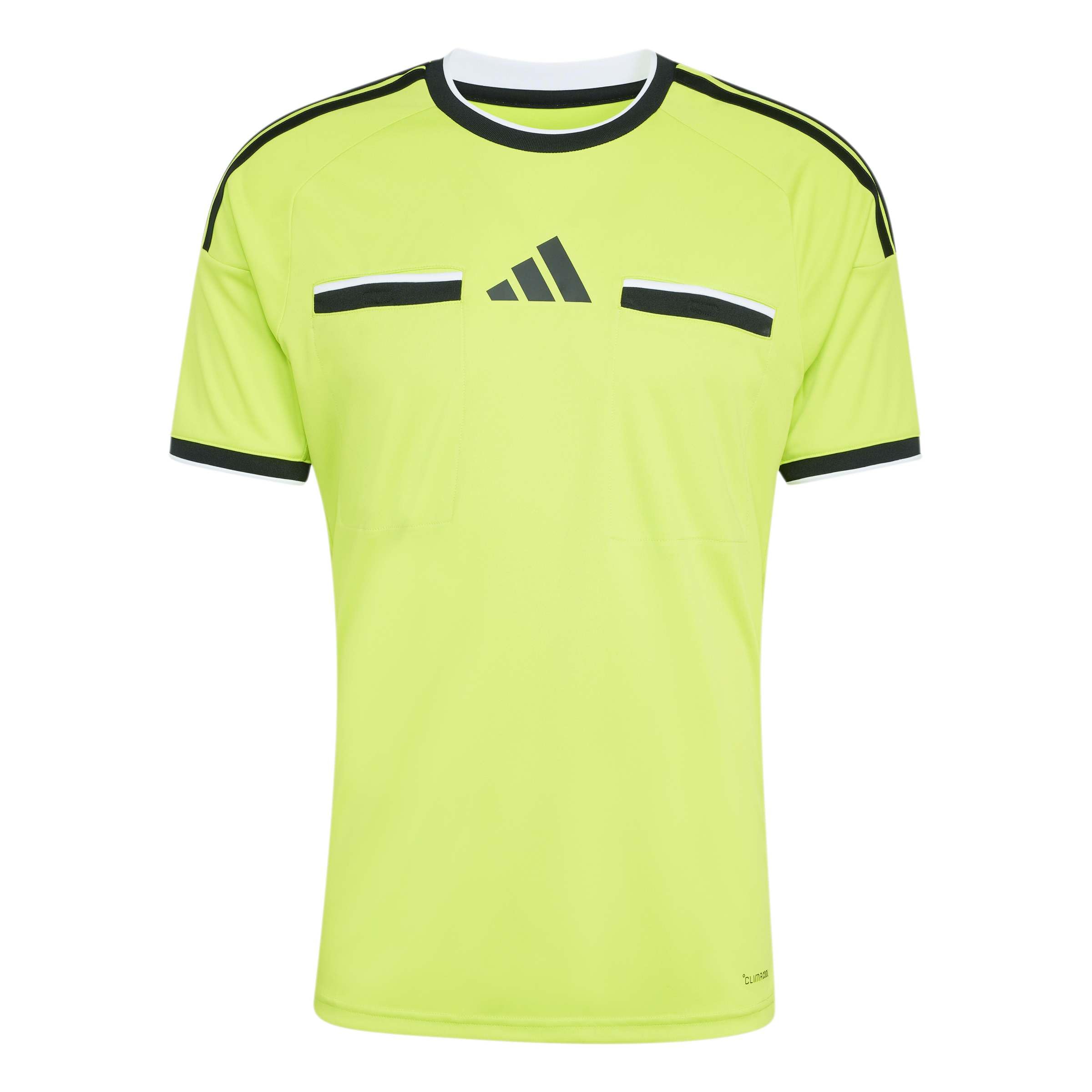 adidas Men's Referee 26 Jersey Shirt, Team semi sol Yellow/Black, M