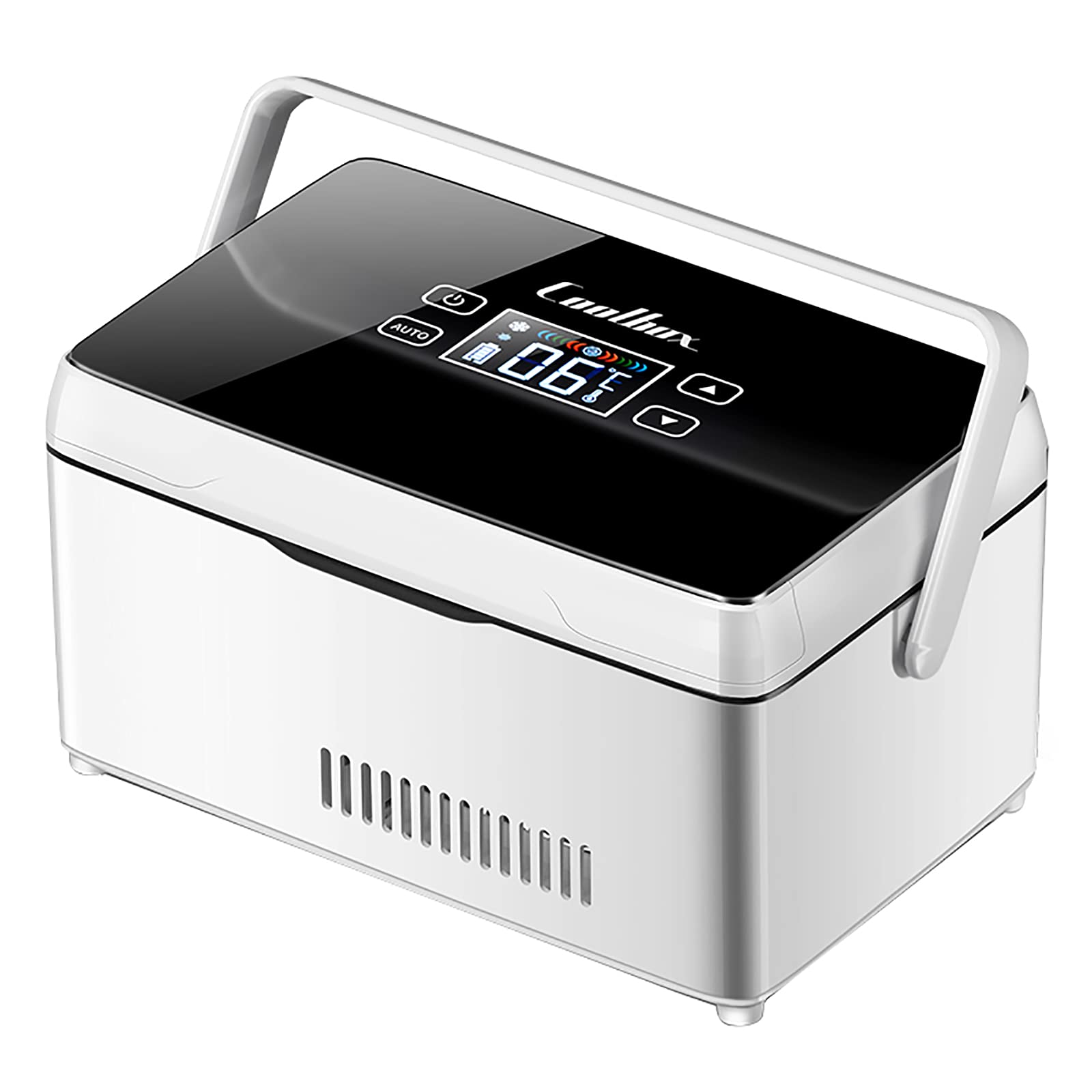 WDAA Refrigerador PortáTil de Insulina Mini Refrigerador Enfriador EléCtrico Nevera Coche Refrigerador de Medicamentos para el Hogar Oficina Viajes 2-18 ° C - Negro