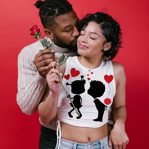 Miniatura 6 de FINGERINSPIRE Plantilla de pintura de corazón de amor de 11.8 x 11.8 pulgadas, plantilla de amor joven de plástico para niño y niña, plantilla de