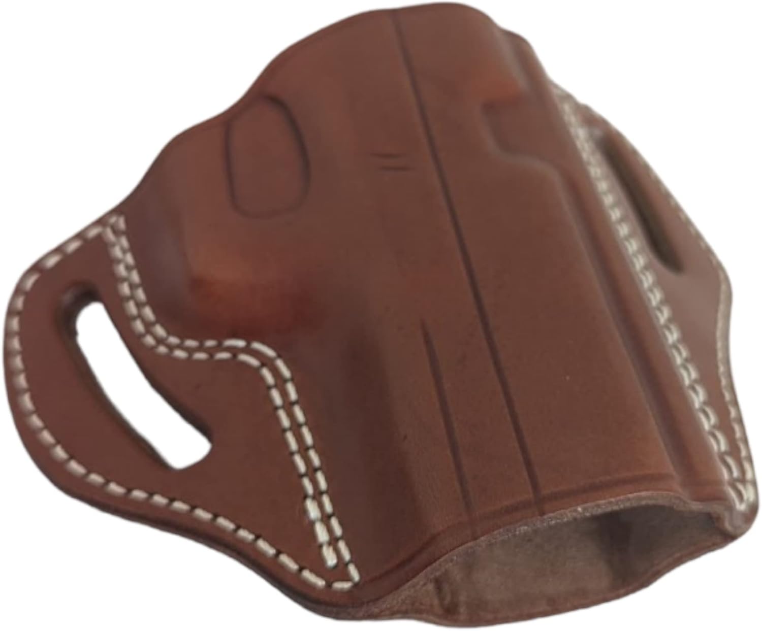 Glock 19 Leather Holster - Right Hand OWB for Belts - Fits Glock 19, 23, 32