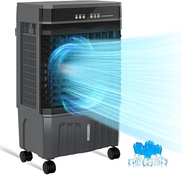 Swamp Cooler with Glass Top