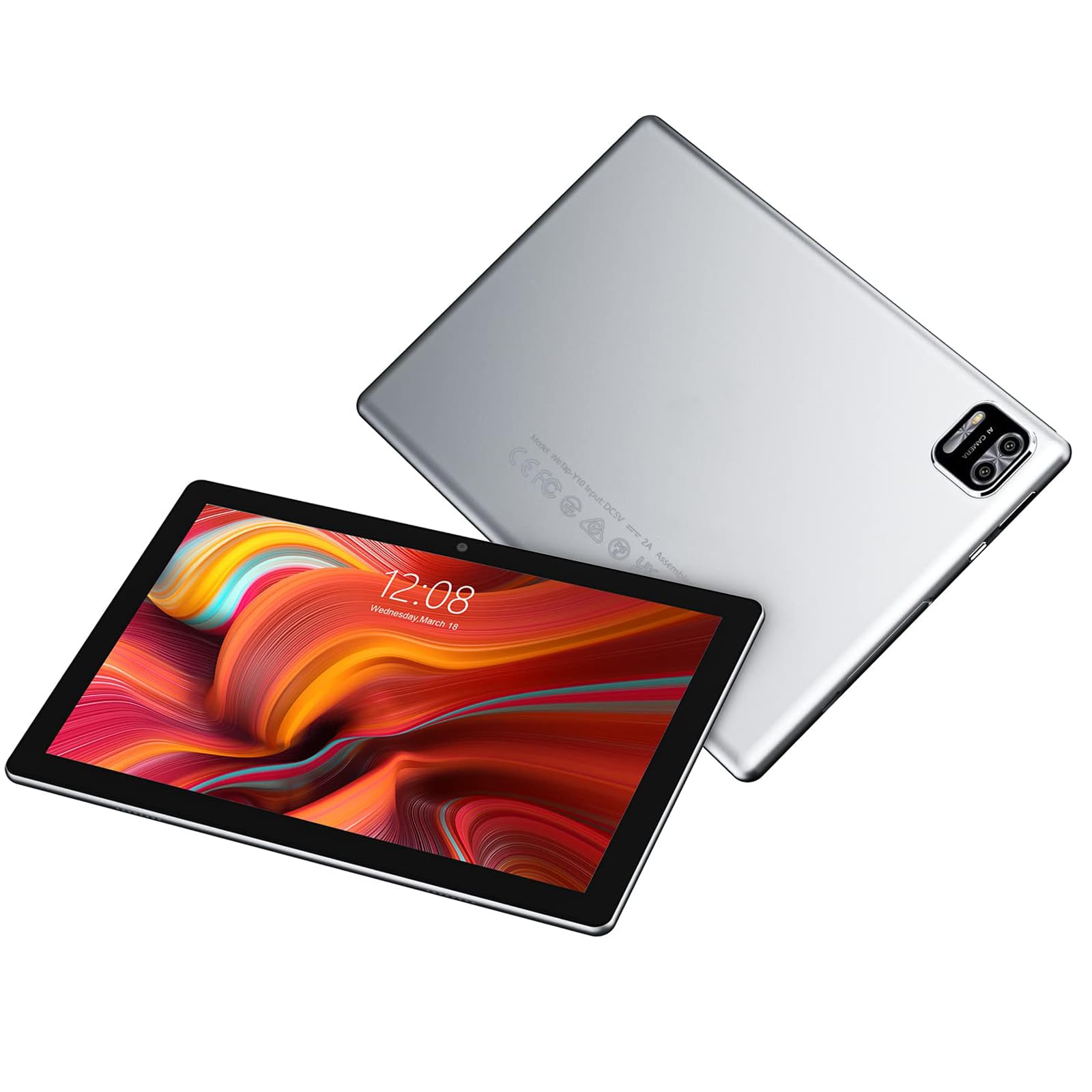 WeTap Android Tablet 10 Inch 3GB RAM 64GB ROM Android 12 Tablets