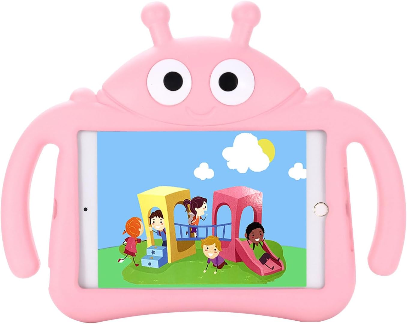 Kids Tablet Case for iPad Mini 5th/4th 7.9",Eva Heavy Duty Shockproof Cover with Folding Kickstand,Funny Beetle Shape Cartoon Case for Children