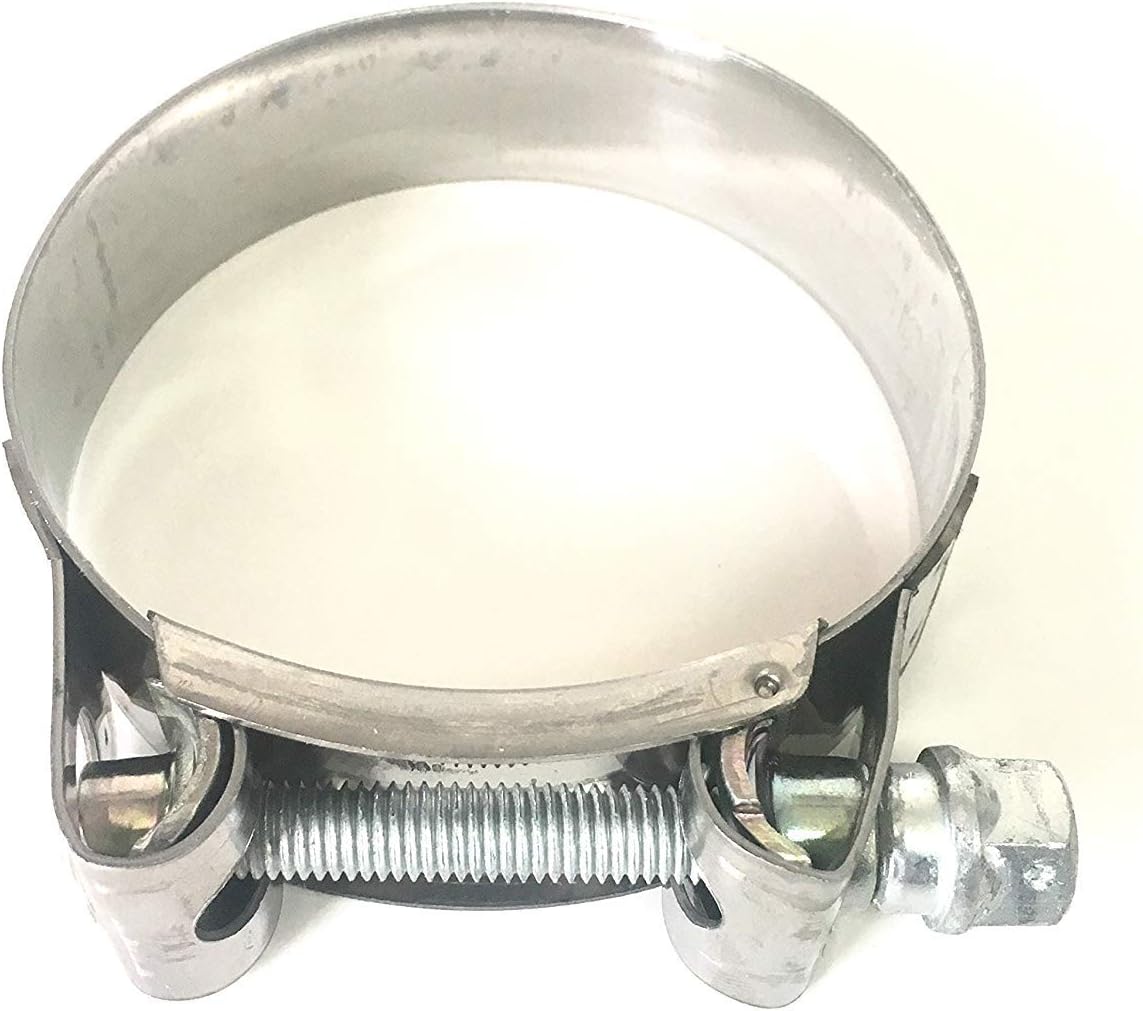 Mikalor - Supra W2 130mm-140mm Stainless Steel 5" T-Bolt Hose Clamp (Qty1) - 119-12700-1000