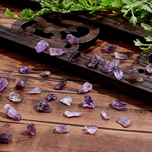 SUNNYCLUE 1 Box 100g Amethyst Chip Beads Chakra Chip Stones Irregular Gemstones Healing Energy Polishing Crystal Chips for Jewellery Making DIY Craft Decoration Bracelet Necklace Supplies Accessories - Image 4