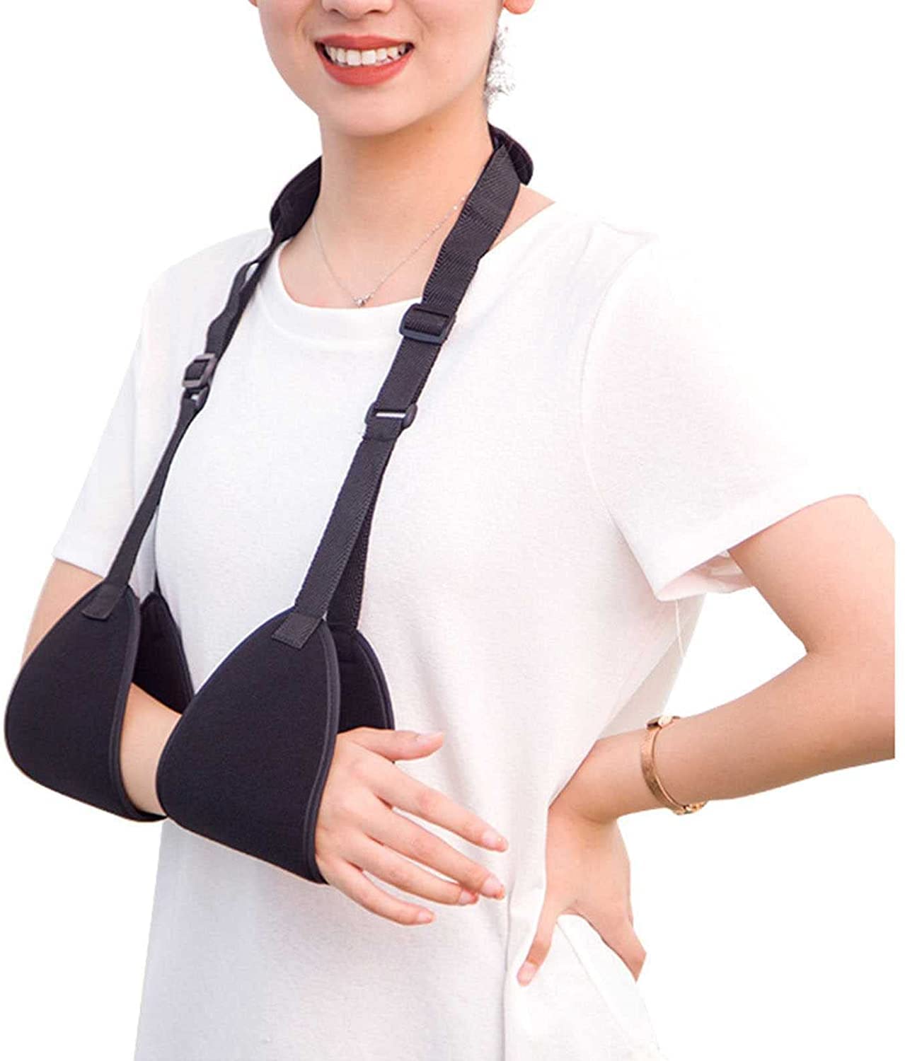 Cabestrillo para el brazo Cabestrillo para el antebrazo, Soporte para el brazo Muñequera para el hombro y el cuello, Cabestrillo para el brazo, Cabestrillo para la protección contra lesiones