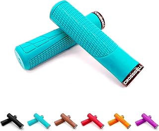 CROSSSELL CROSSSELL Mountain Bike Grips, Bicycle Handlebar Grips, Bicycle Handlebar Grips Single Lock-on, Ergonomic Bike Grips Non-Slip