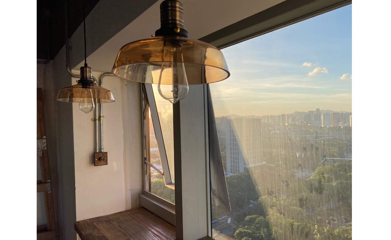 Amazon.co.jp : Venus ガラス ブラウン ランプシェード ペンダント