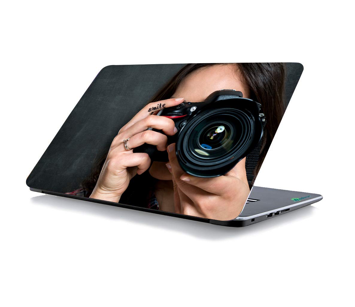 ISEE 360® Camera Poss Laptop Skin Cover Laminated Stickers Girls Boys ...