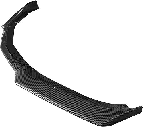 Miniatura 4 de IKON MOTORSPORTS, Borde de parachoques delantero compatible con Chevrolet Camaro 2016-2022, estilo 1LE, acabado de borde frontal con estampado de