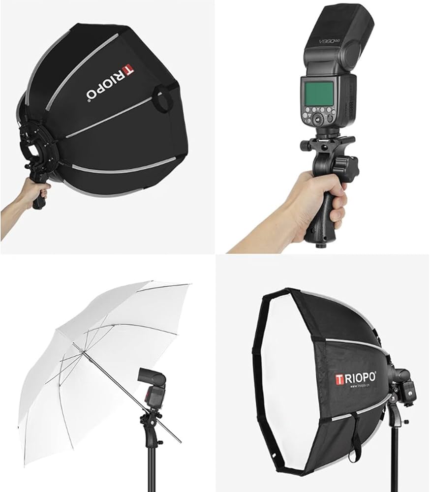 Amazon.com : Triopo Softbox 21.6in/55cm Octagon Umbrella