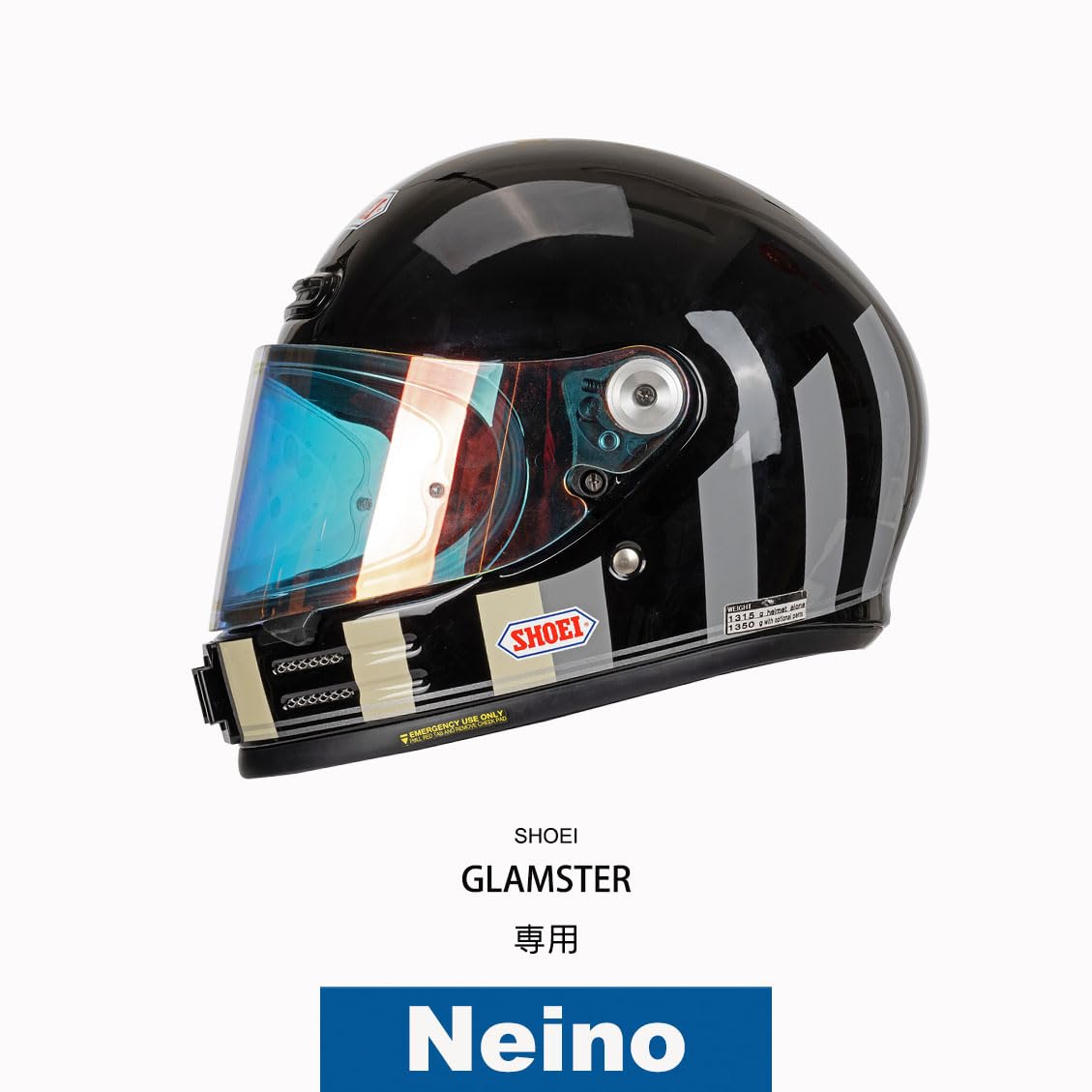 Amazon | Neino（ニーノ） SHOEI バイク ヘルメット GLAMSTER グラム