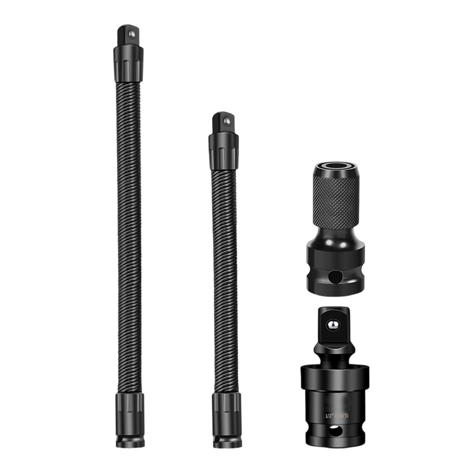 Rallonge flexible pour douille 12,7 mm jeu de 4 adaptateurs pour camion et auto