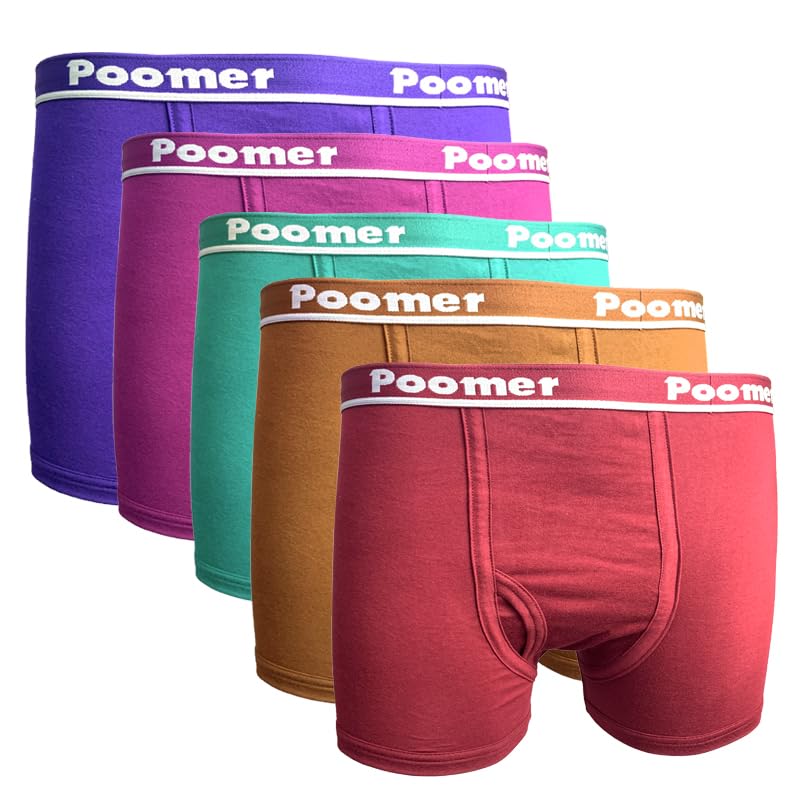 poomer Men's Cotton Pocket Trunks (Pack of 3) # Multicolor & Assorted # Two Pocket Trunk # Liberty Trunk-picture-32