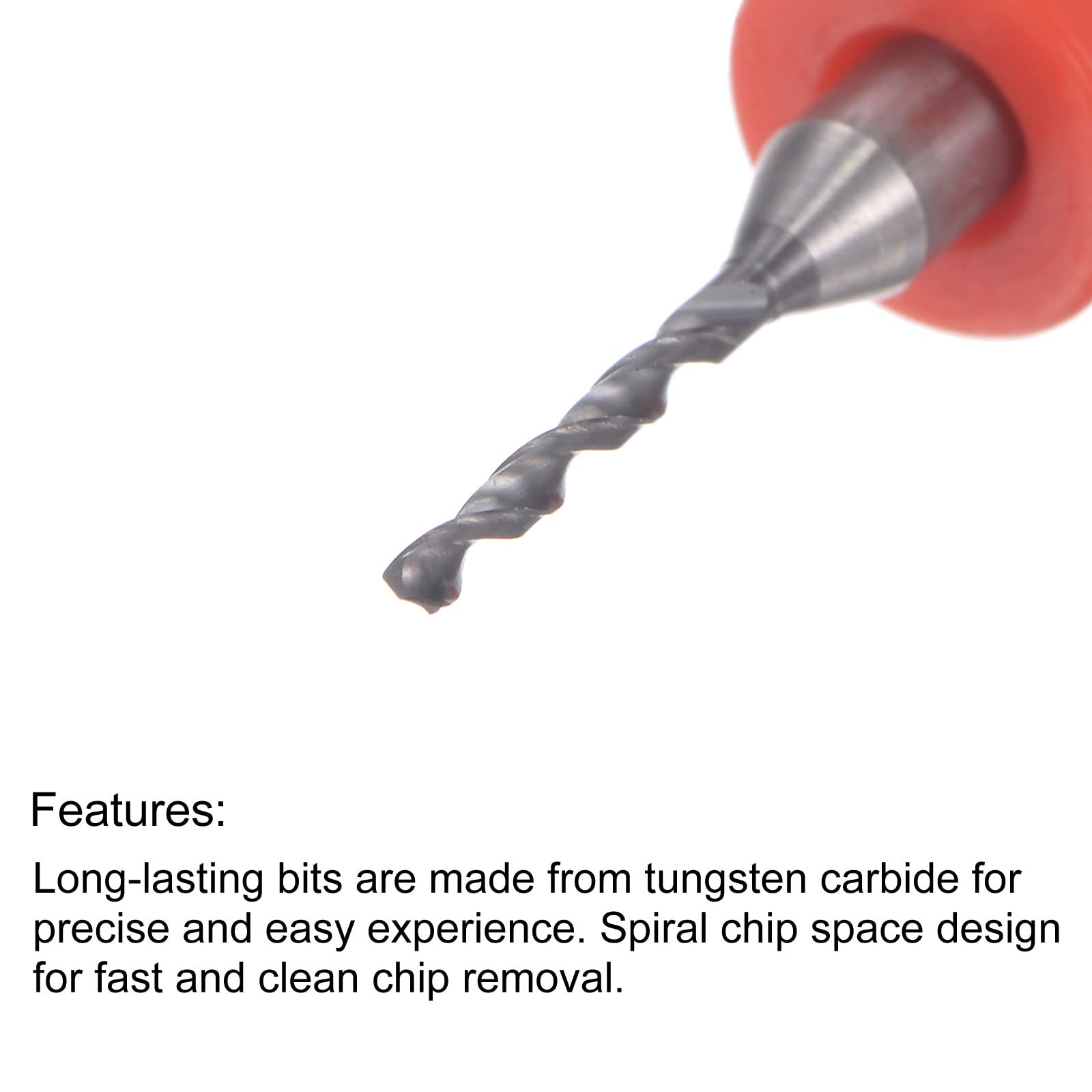 Lot 10 Micro Forets PCB Carbure Tungstène 0.25mm Tige 1/8" - Outils CNC Précision
