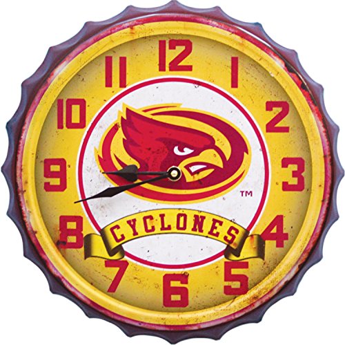 Iowa State University Bottle Cap Clock