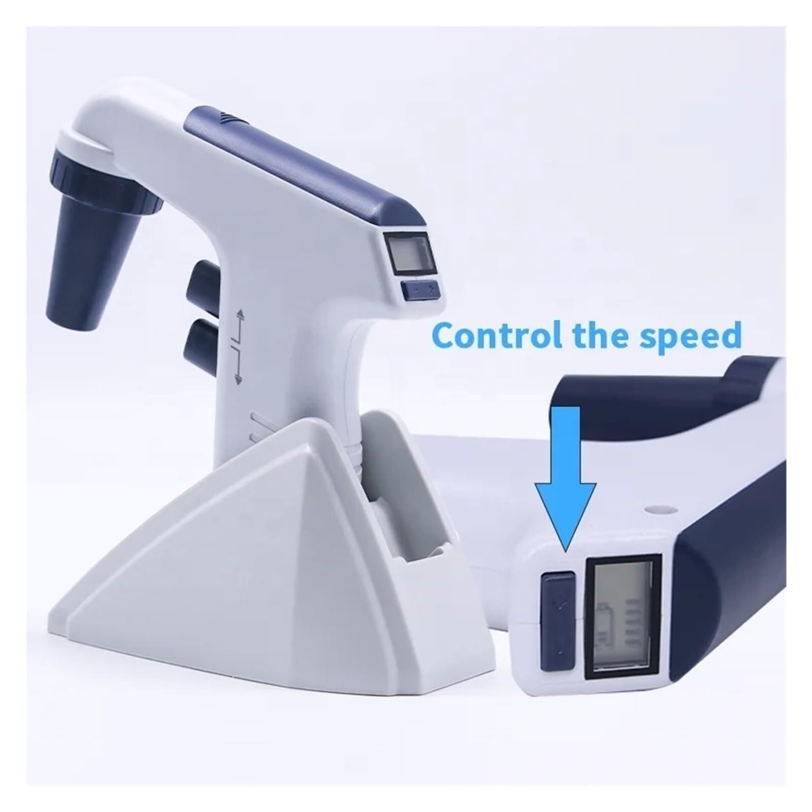 Pipette Elektrischer Pipetten-Controller, Große Kapazität, Automatische 0,1–100 Ml Serologische Pumpe, USB-Laborausrüstung für Labor