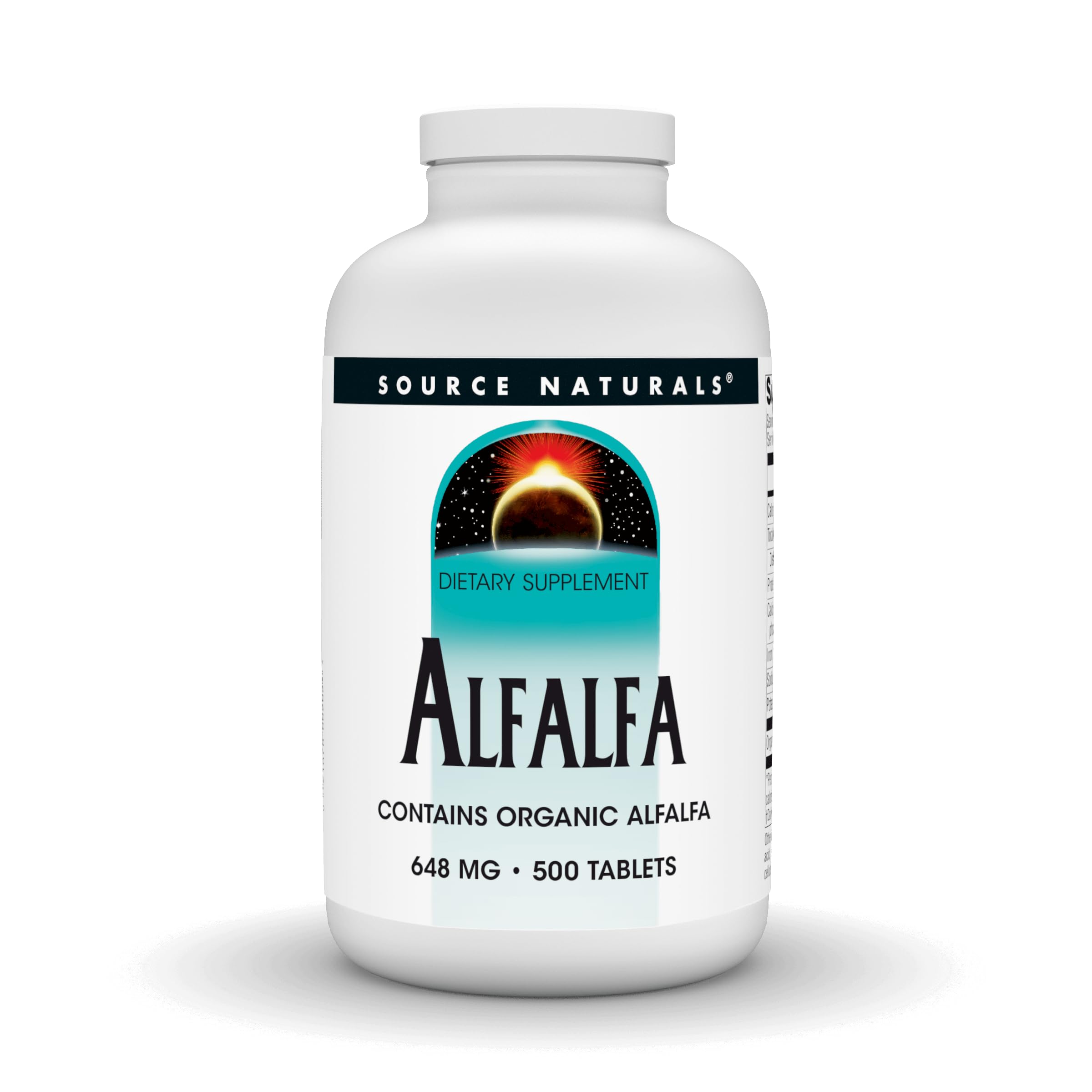 Alfalfa 10 Grain Dietary Supplement - 500 Tablets