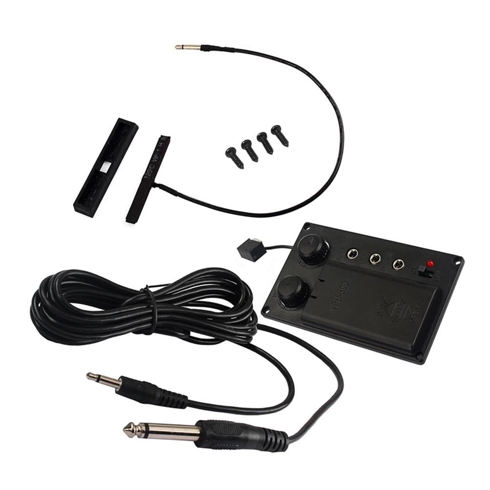 Professionale Accessori Per Violino Preamplificatore Equalizzatore Per Violino Pickup Piezoelettrico Silenzioso Fai Da Te Cavo Di Uscita Suono Affascinante