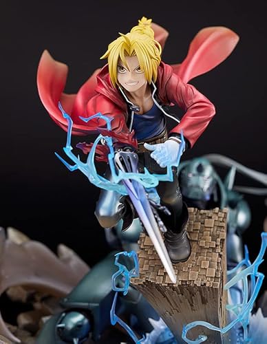 Myethos Fullmetal Alchemist: Brotherhood – Edward And Alphonse Elric Statue, Multicolor #TOP4