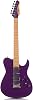 Electric Guitars Electric guitar instrument set for professional performancePurple