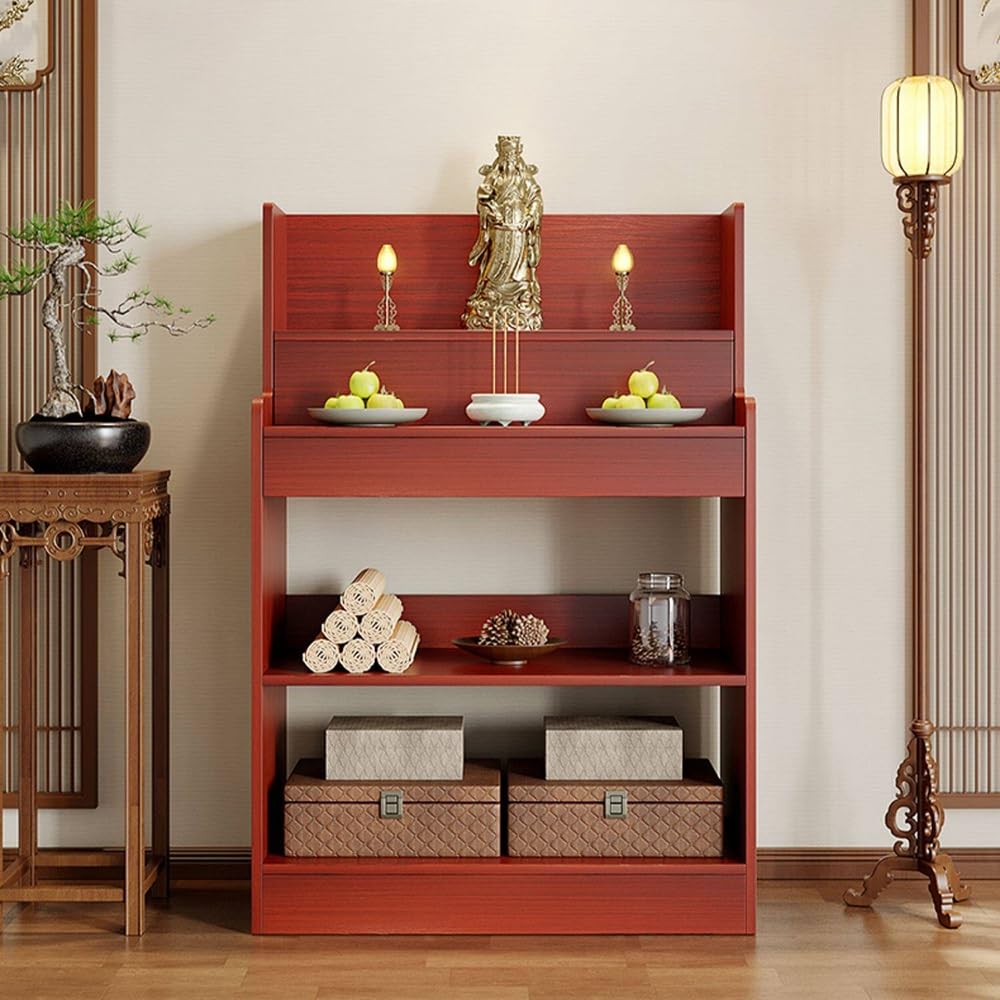 Altarschrank Altar-Regalschrank, Schreinständer im neuchinesischen Stil(Mittel)