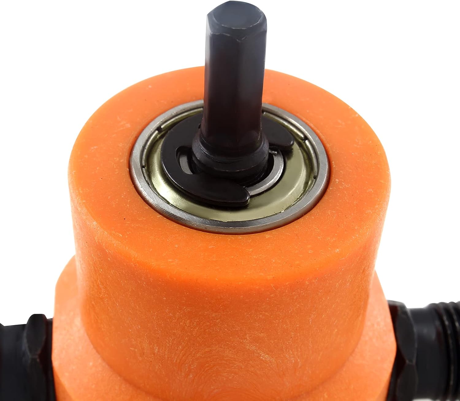 Multipurpose Double Head Sheet Orange Nibbler Metal Cutter Hole Saw Drill Attachment Tool For Iron, Stainless Steel, Aluminum, Plastic, Plywood Plate