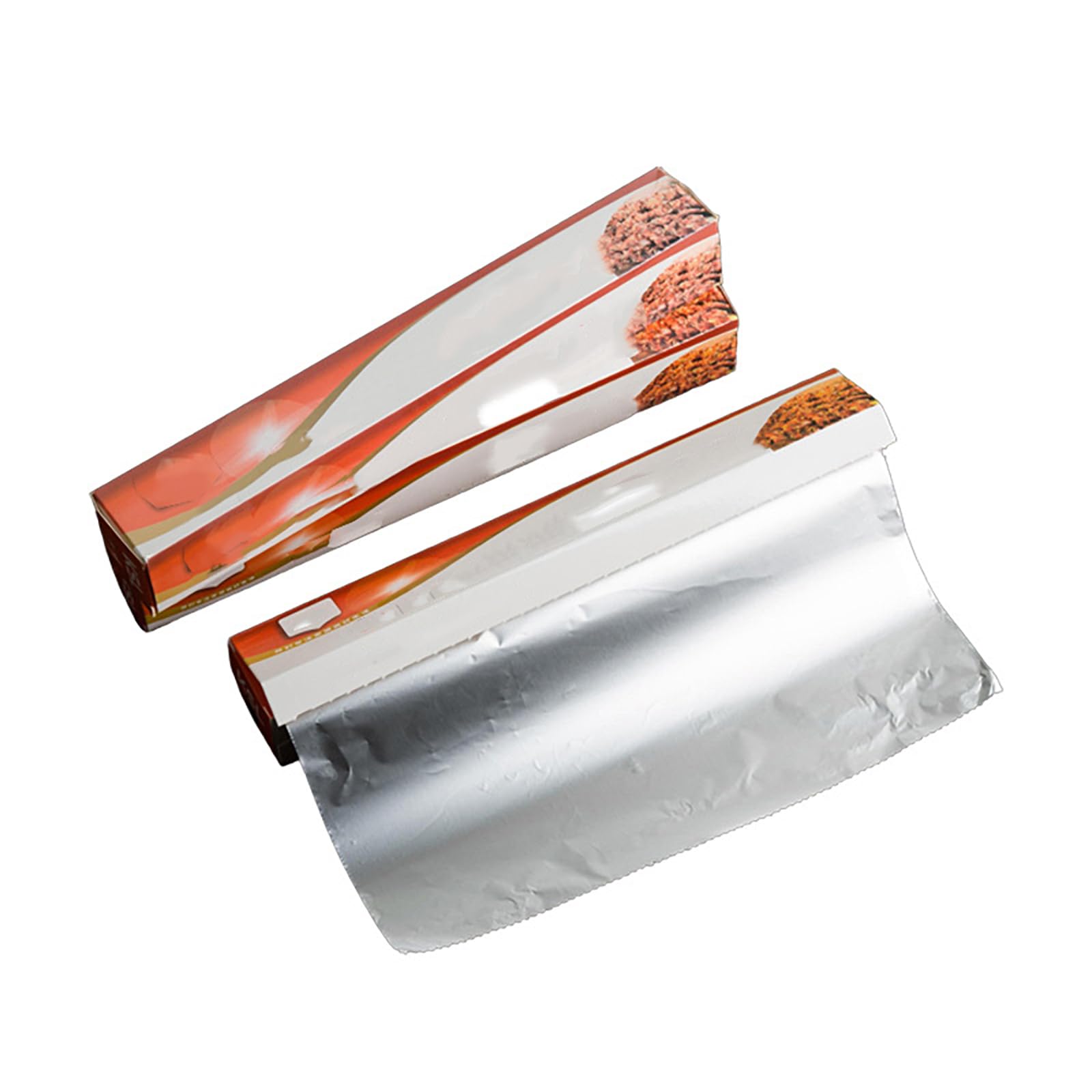 Rollo de Papel Aluminio Extrarresistente Ancho 30 cm, 14 μm de Espesor – Film Plateado Resistente – para Catering Comercial, Parrilla, Asados, Horneado y Cocina Casera(Size:10 Roll,Color:Silver-20M)