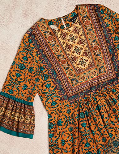 Image of RIVER by Rajdeep Ranawat Premium Designer Women's Floral Print Dress