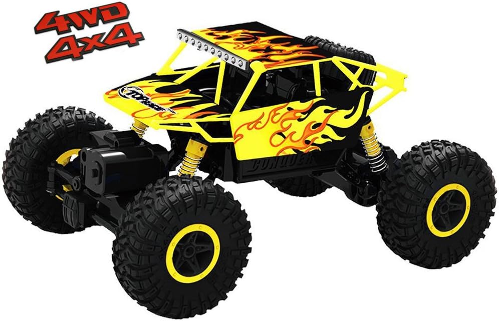 Remote Control Car for Boys, RC Monster Trucks, RC Cars for Adults and Boys, Remote Control Truck, RC Car / Truck 2.4Ghz Transmitter, 4WD Off Road Great Gift for All Ages - TR-130