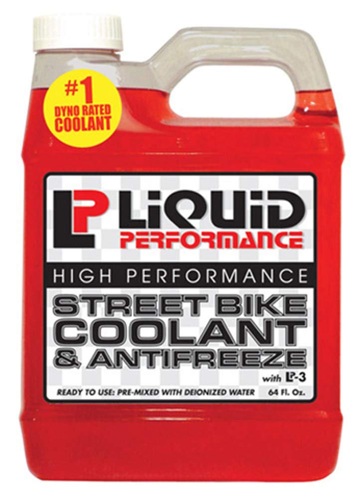 Liquid Performance Street Bike Coolant & Antifreeze (Single / 64oz)