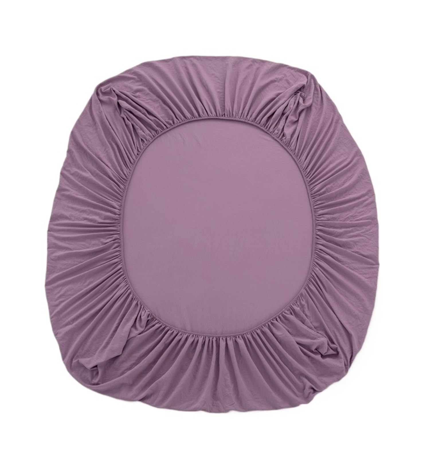 Drap-Housse en Coton Violet pour Sublimer Votre Chambre Queen Size