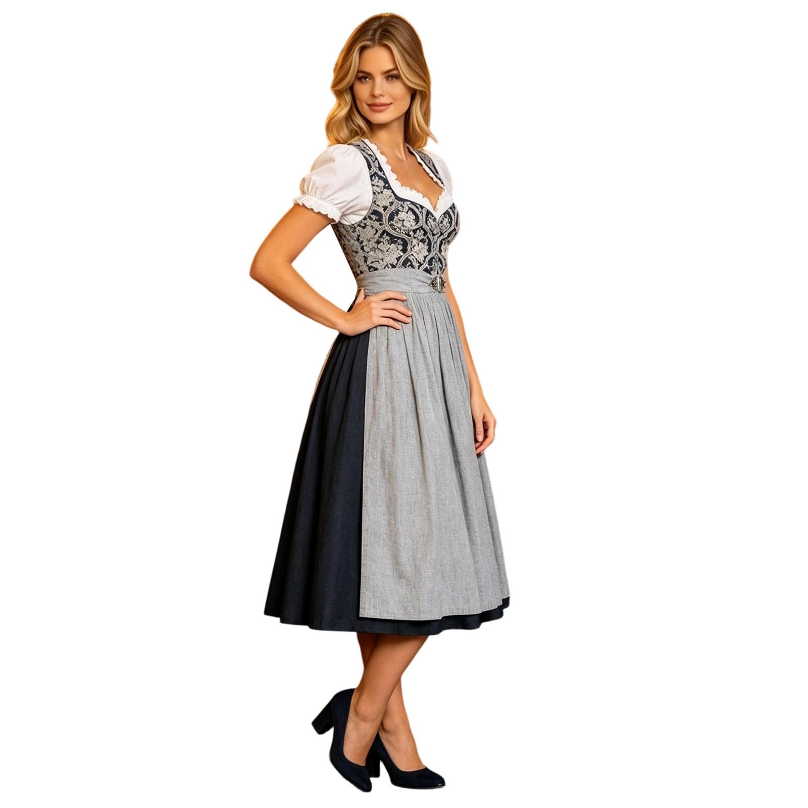 Dirndl Für Damen Samt Dirnsl Lang Dirdl Midi Trachtenrock Kaufen Generisch Schürze Dirndlschürze Dirndlkleid Kostüm Trachtenkleid 'Dirndl Gr 50 Oktoberfest Outfit Große Größen