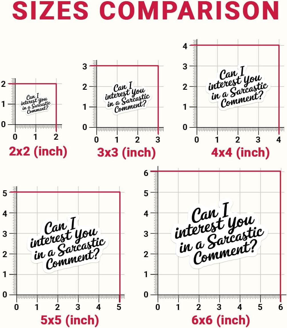 (3 PCS) Can I Interest You in a Sarcastic Comment Sticker Funny Quote Vinyl Decal Waterproof for Laptop, Water Bottle, Phone Case, Tumbler Gift for Sarcastic People, Friends (3 Inch) - Image 7