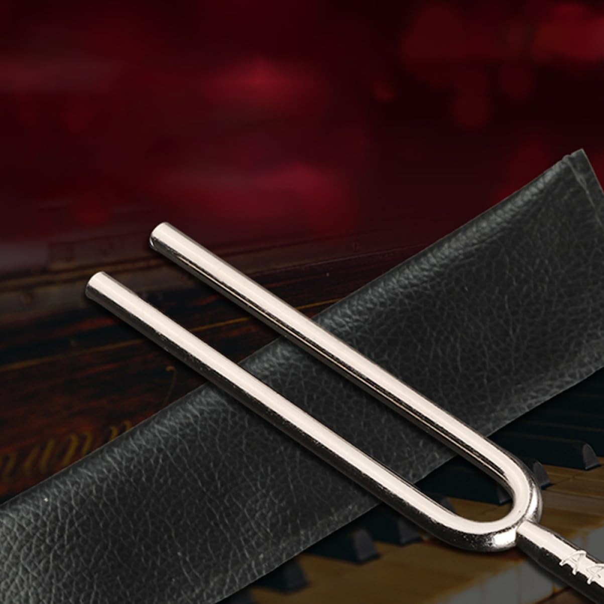 3Pcs Tuning Fork Storage Pouches Pu Leather Cases Protective Covers Portable Holder for Musical Instrument Accessories