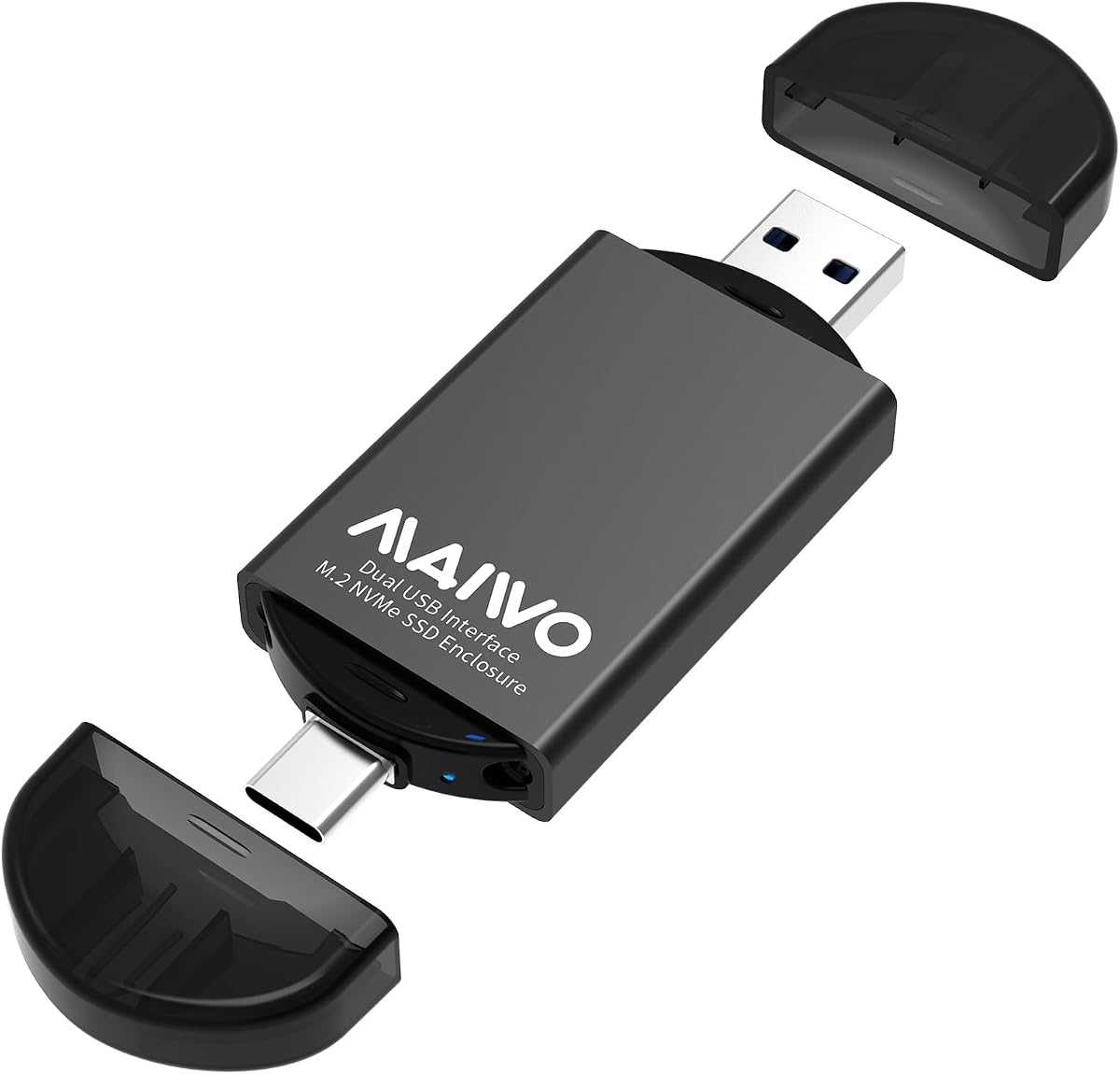 MAIWO M.2 NVMe 2230 Enclosure Lightning-Fast USB 3.2 Gen2X1 to USB-A SSD Reader with Max 10Gbps Speed, Supports 4TB Storage Expansion, Durable Aluminum Alloy Case