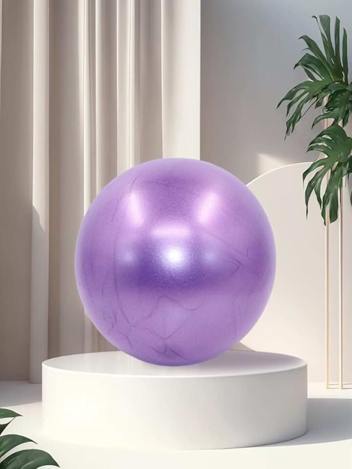 Bola de lacrosse de massagem para músculos doloridos, ombros, pescoço, costas, pé, corpo, tecido profundo, ponto de gatilho, nós musculares, ioga e liberação miofascial (Roxo)