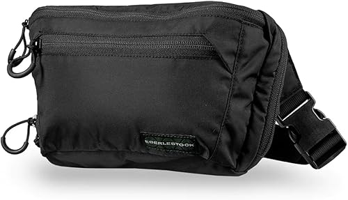 Vista 18 de Eberlestock Bando Bag - Tactical Men's Fanny Pack w/Adjustable Waist Belt, Zippered Pockets, Compact Lightweight Belt Bag Negro