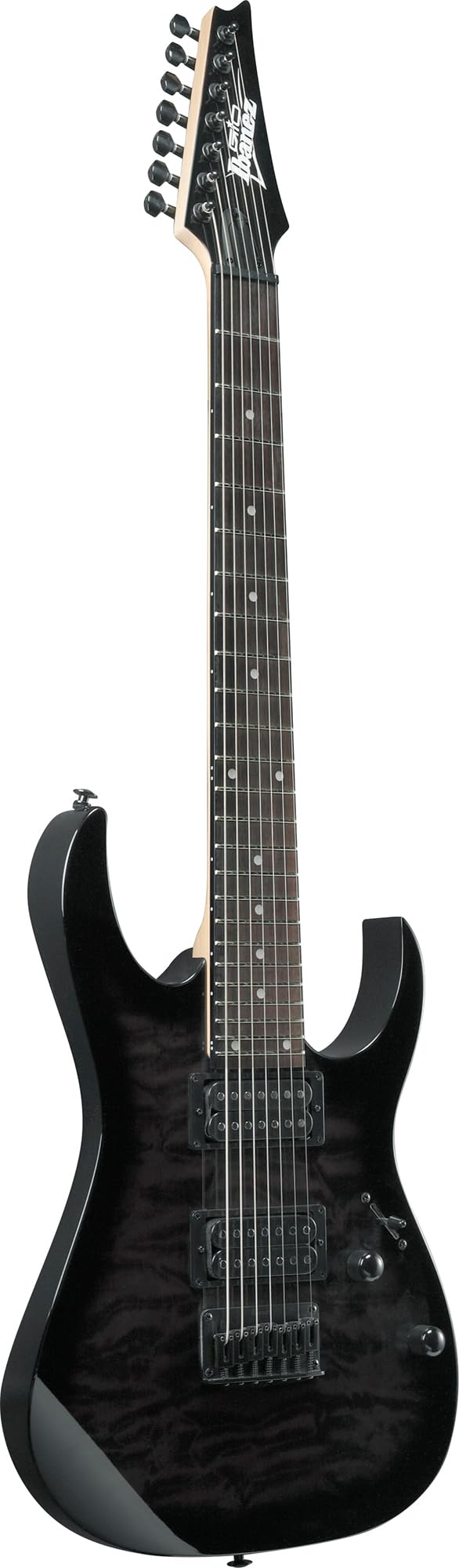 Amazon.com: Ibanez GRG7221QA RG Gio 7-String Electric Guitar