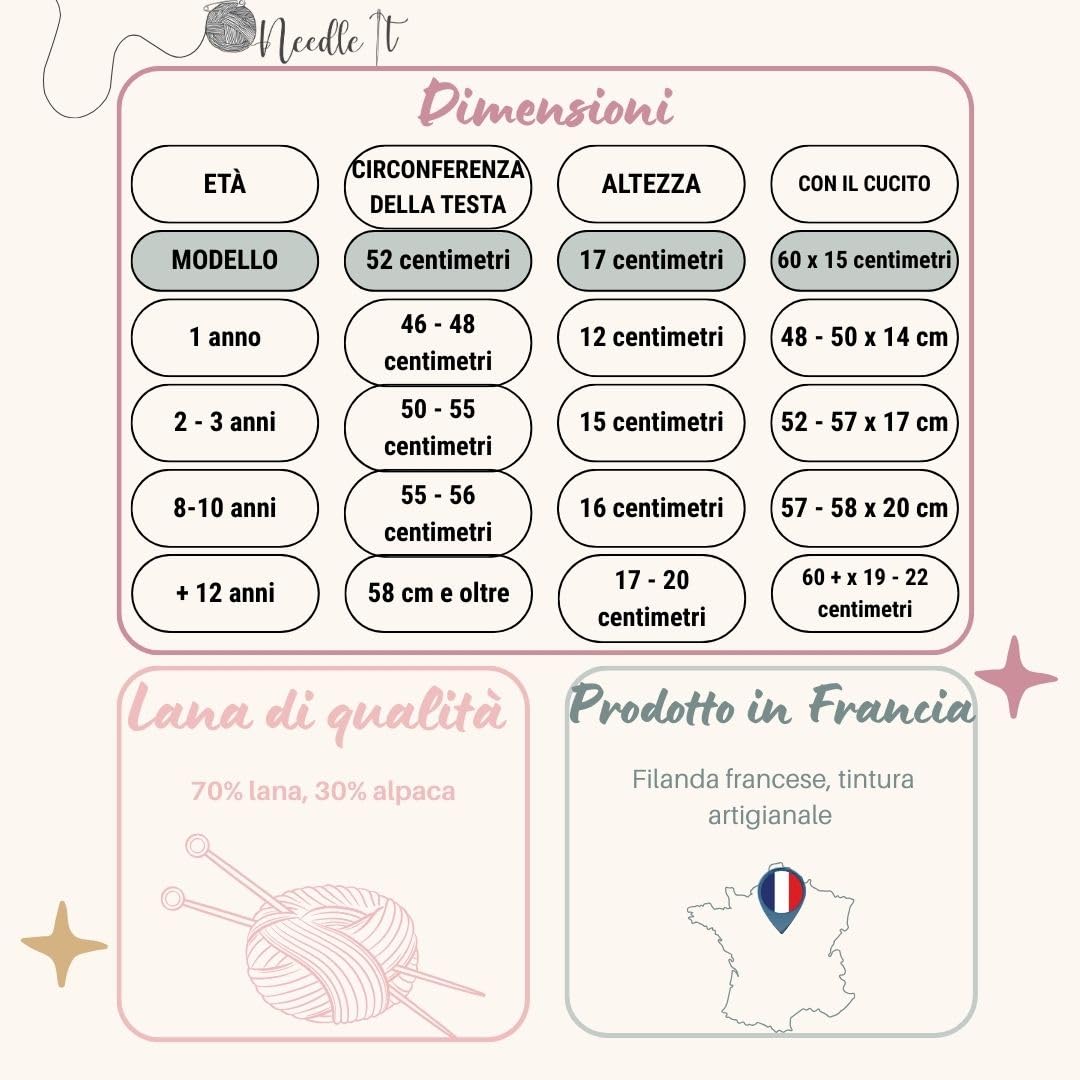 Needle It® Kit da maglia per principianti con ferri da calza - Snood da lavorare a maglia da soli - Per bambini o adulti - Idea regalo - Tempo libero creativo - Rosa
