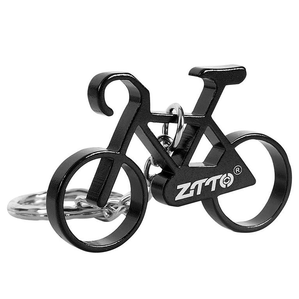 Decdeal Mini Bike Key Chain Aluminum Alloy Bicycle Keychain Key Chain