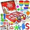 Fidget Christmas Countdown Calendar-Advent Calendar 2025 for Kids-24 Days Surprise Christmas Reusable Present-Holiday Xmas Count Down Advent Calendars Sensory Toy for Toddlers Boys Teens Adults Girls
