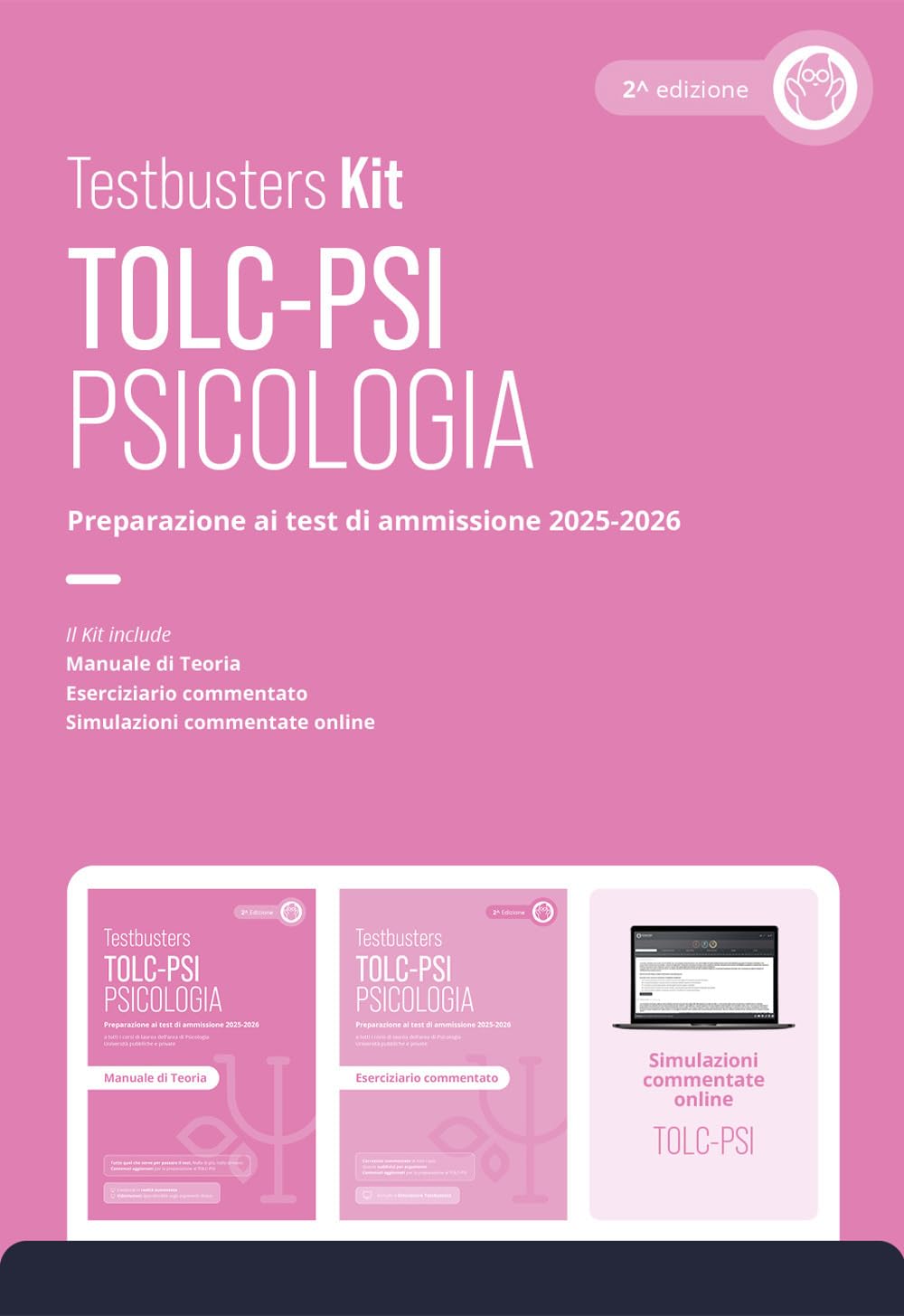 Testbusters TOLC-PSI 2025 - Kit. Con Simulatore Testbusters - 4
