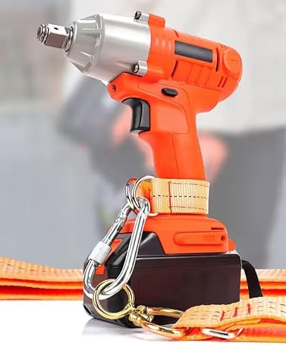 Miniatura 6 de Correa de hombro ajustable, arnés de llave de impacto inalámbrica Soporte de herramienta para taladros y llaves, apto para la mayoría de