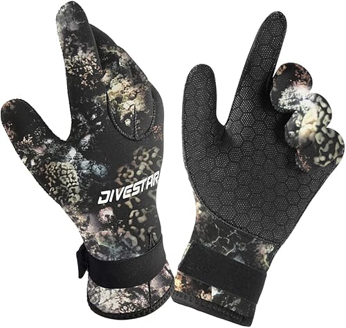 Miniatura 7 de Guantes de neopreno para buceo, guantes de surf de 0.118 pulgadas y 0.118 pulgadas para hombres, mujeres y niños, térmicos, antideslizantes,