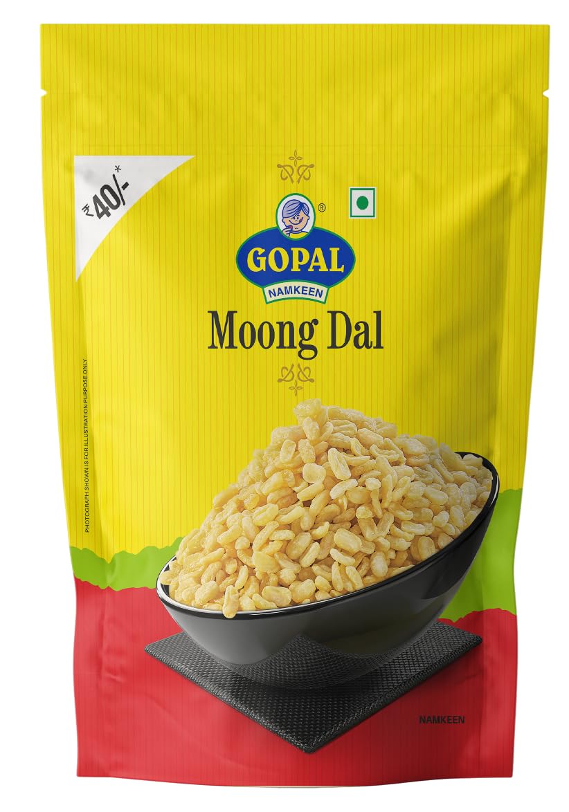 Gopal Namkeen Moong Dal 640g (160 g X 4 Pack) (B0CPC73LBY) Amazon Price History, Amazon Price Tracker