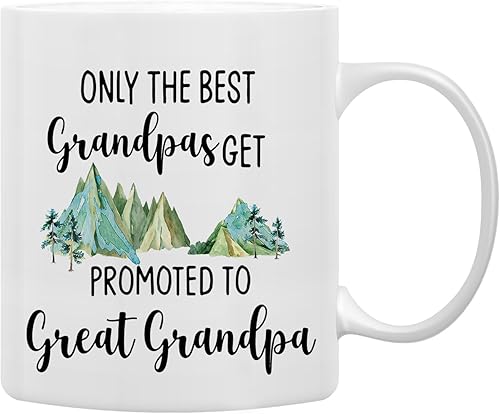 Miniatura 15 de Taza de café QASHWEY para abuelo, taza de café para regalo de cumpleaños de abuelo, regalos para abuelos, mejores regalos para el mejor abuelo